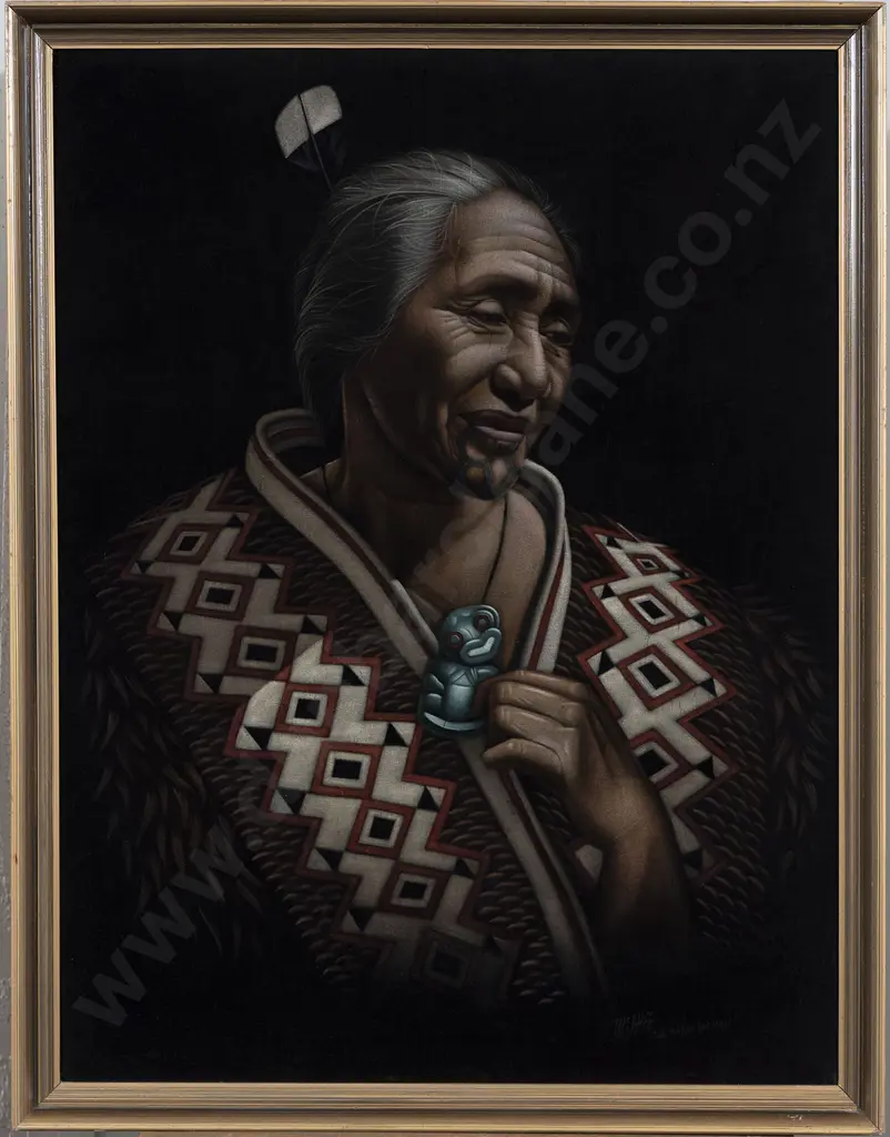 Charles McPhee (1910 - 2002) - Māori Woman Image 1++