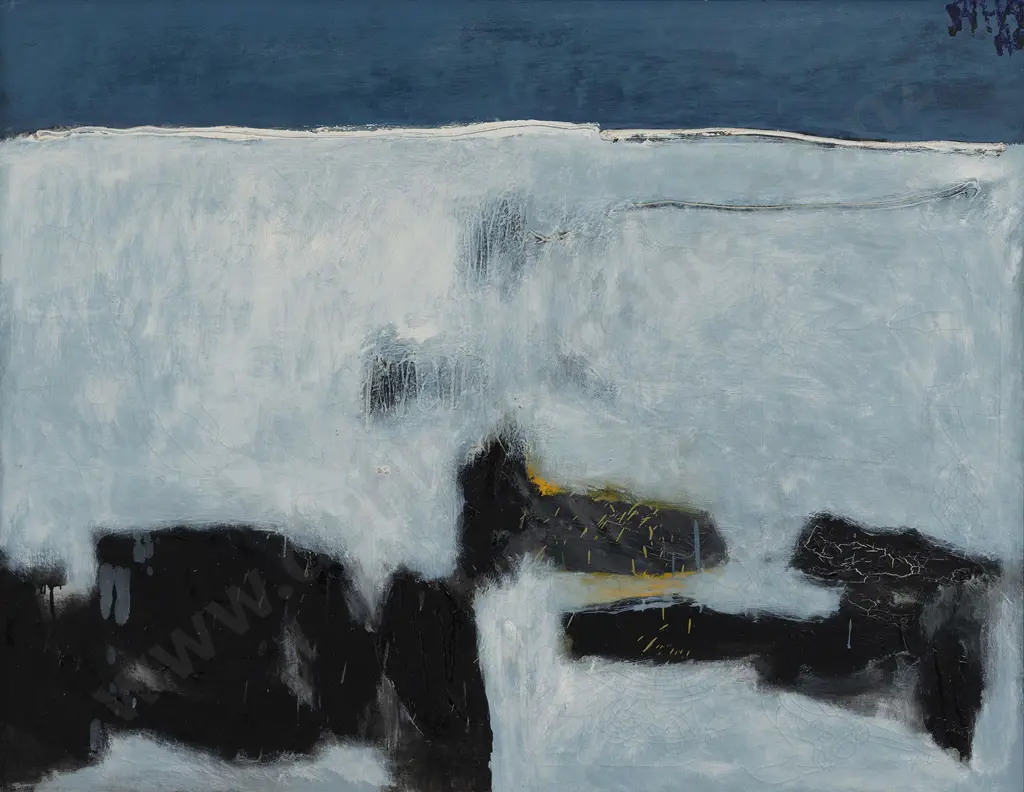 Srihadi Soedarsono (Indonesian 1931 - 2022) - Pantai (Beach) Image 1++