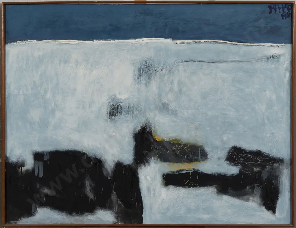 Srihadi Soedarsono (Indonesian 1931 - 2022) - Pantai (Beach) Image 1++