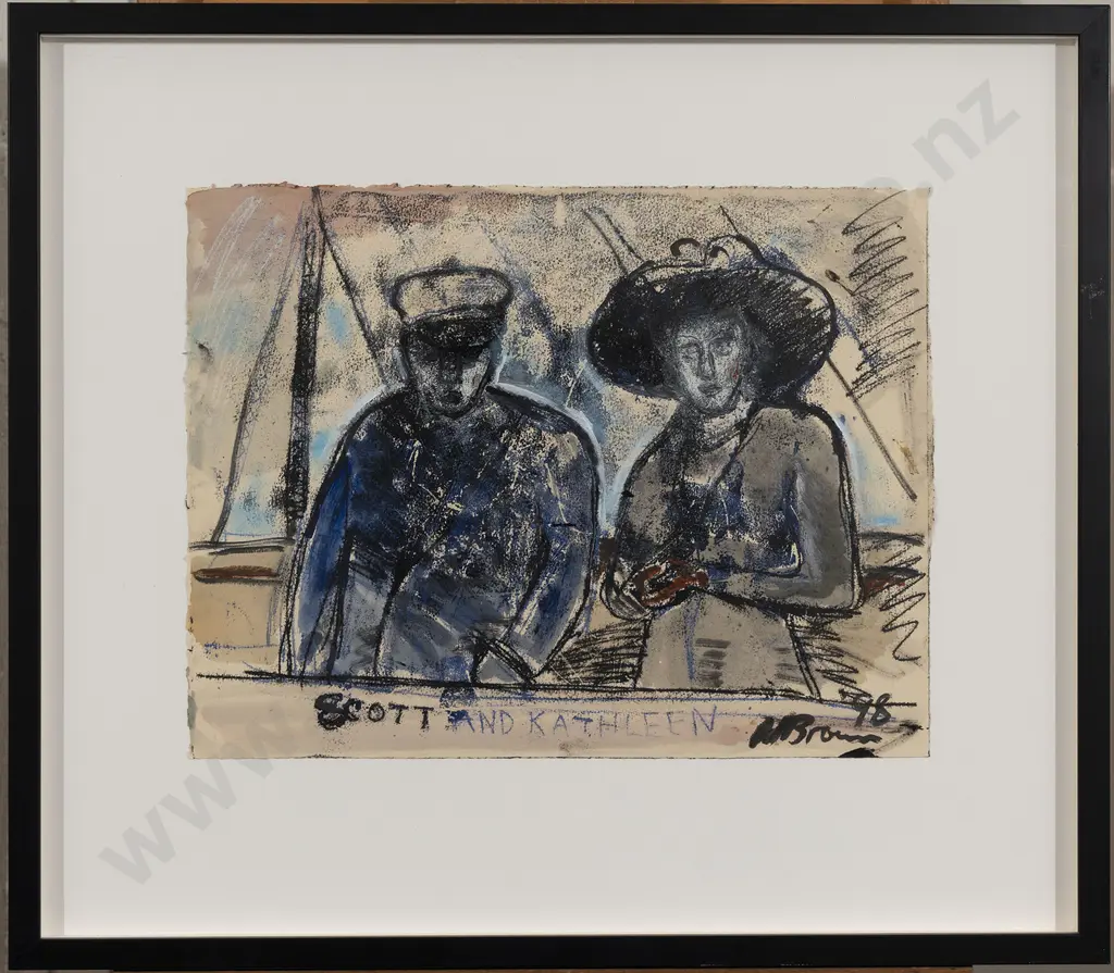 Nigel Brown (b 1949) - Scott and Kathleen Image 1++