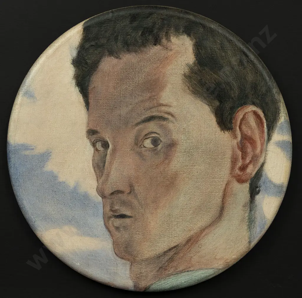 Richard McWhannell (b1952) - Self Portrait Image 1++