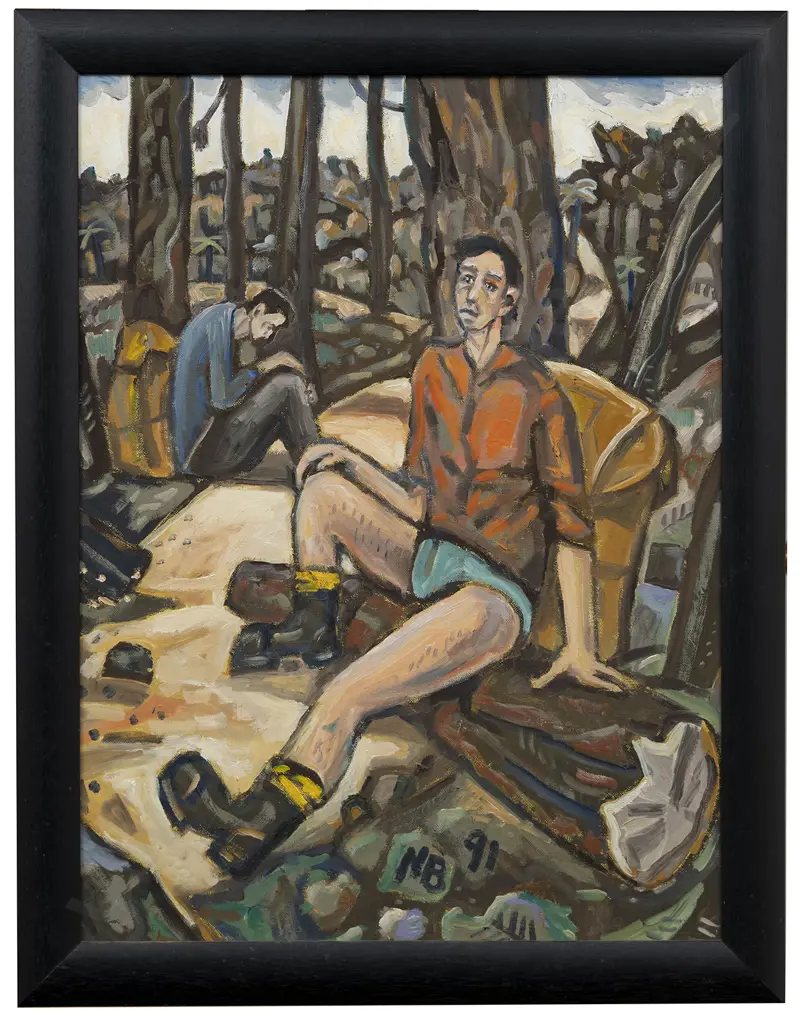 Nigel Brown (b 1949) - Trampers Image 1++