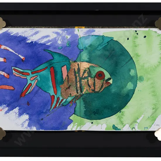 Max Gimblett (b 1935) - Fishwork