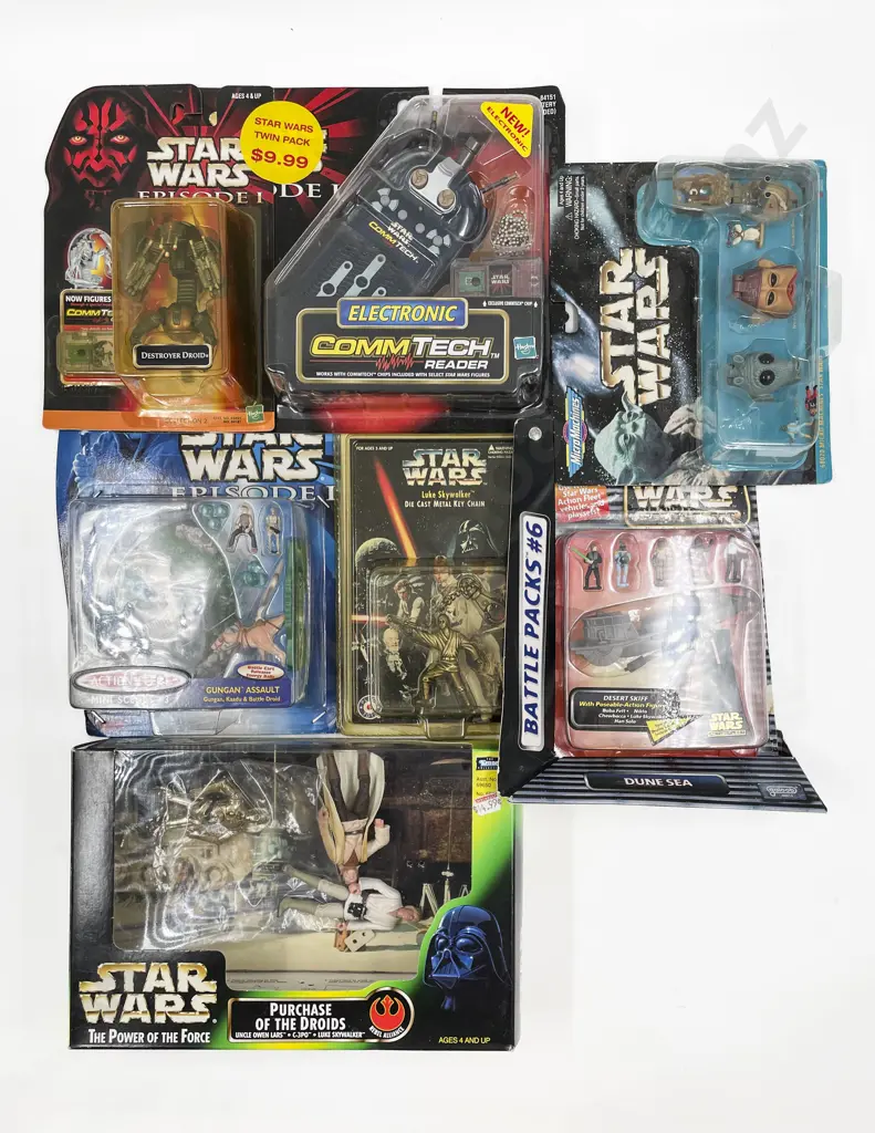 Mostly Complete Collection Star Wars Figures Circa Mid 1990's Image 1++