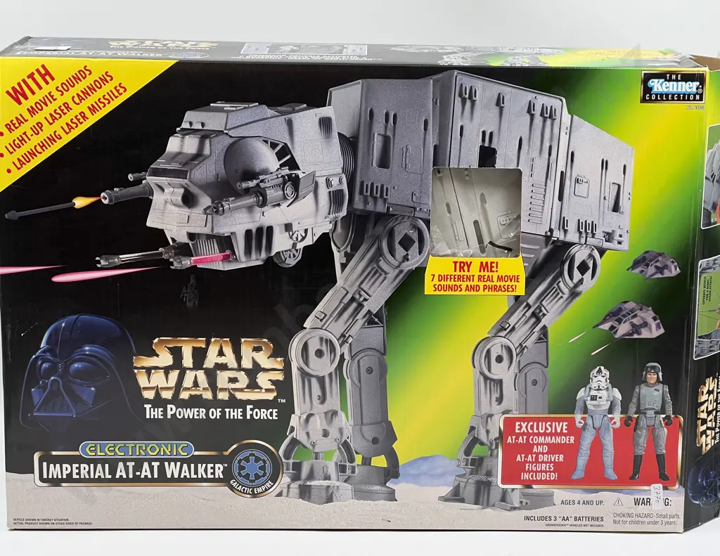 Mostly Complete Star Wars Electronic Imperial AT-AT Walker Image 1++