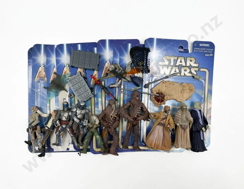 Mostly Complete Star Wars Figures Image 1++