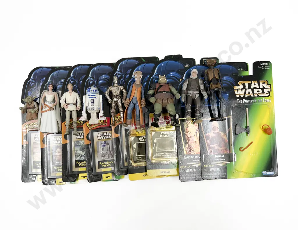 Mostly Complete Star Wars Figures Image 1++
