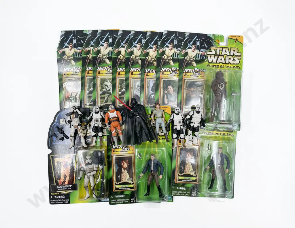 Mostly Complete Star Wars Figures Image 1++