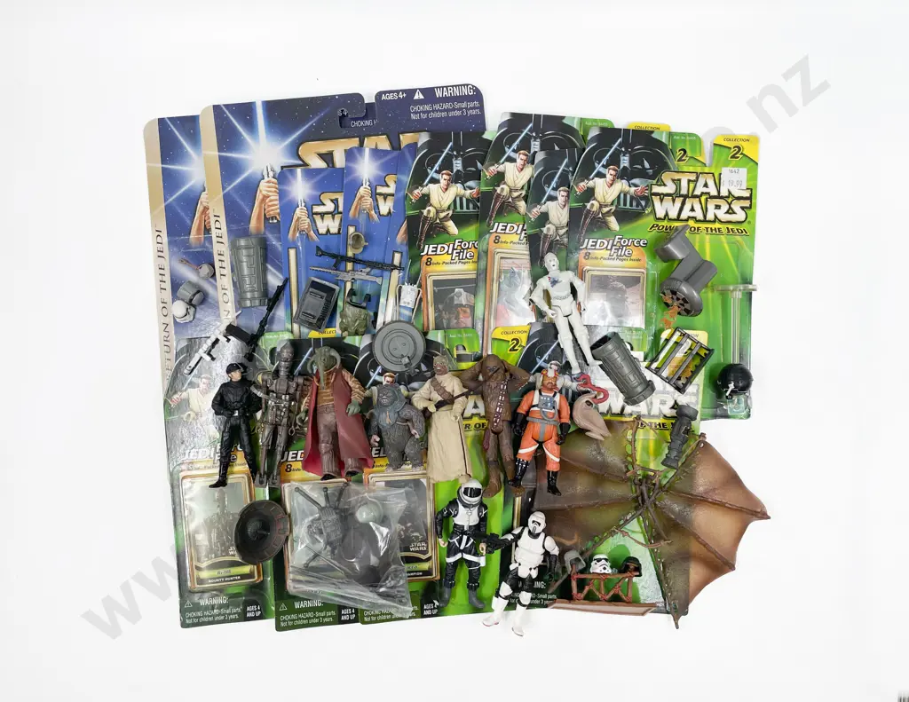 Mostly Complete Star Wars Figures Image 1++