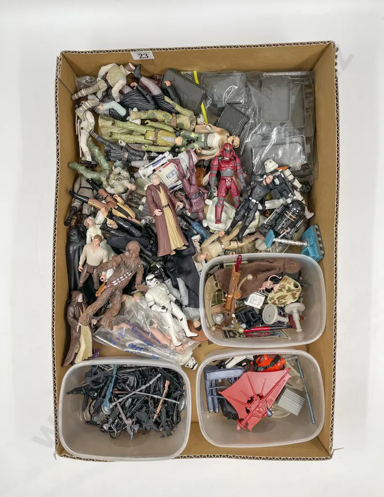 Collection Loose Star Wars Figures and Accessories Image 1++