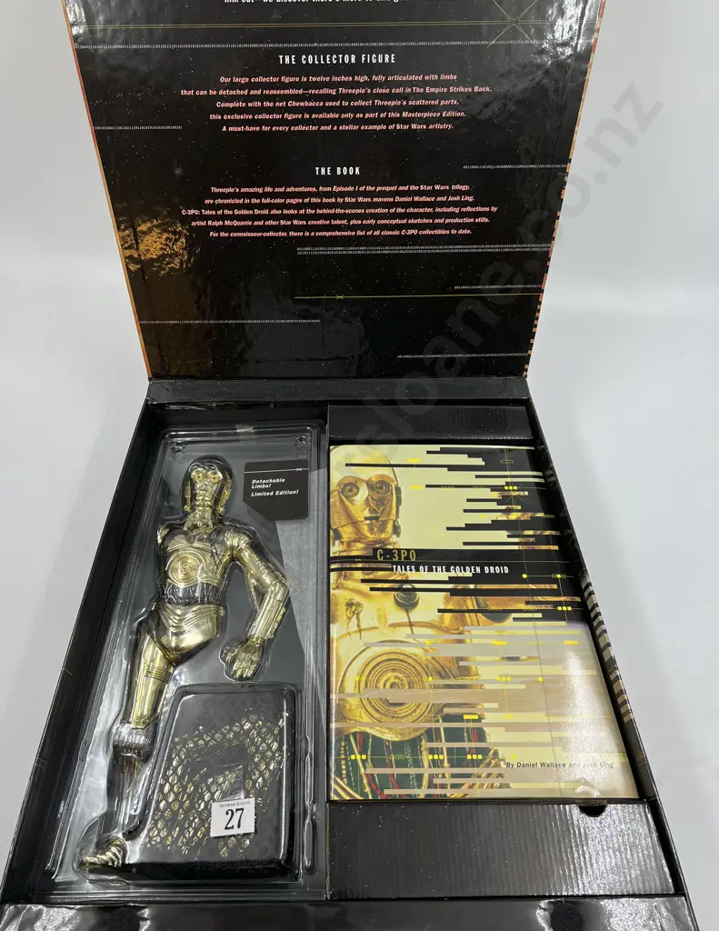 Star Wars Boxed C-3PO Tales of Golden Droid - Ltd Ed 1999 Image 1++