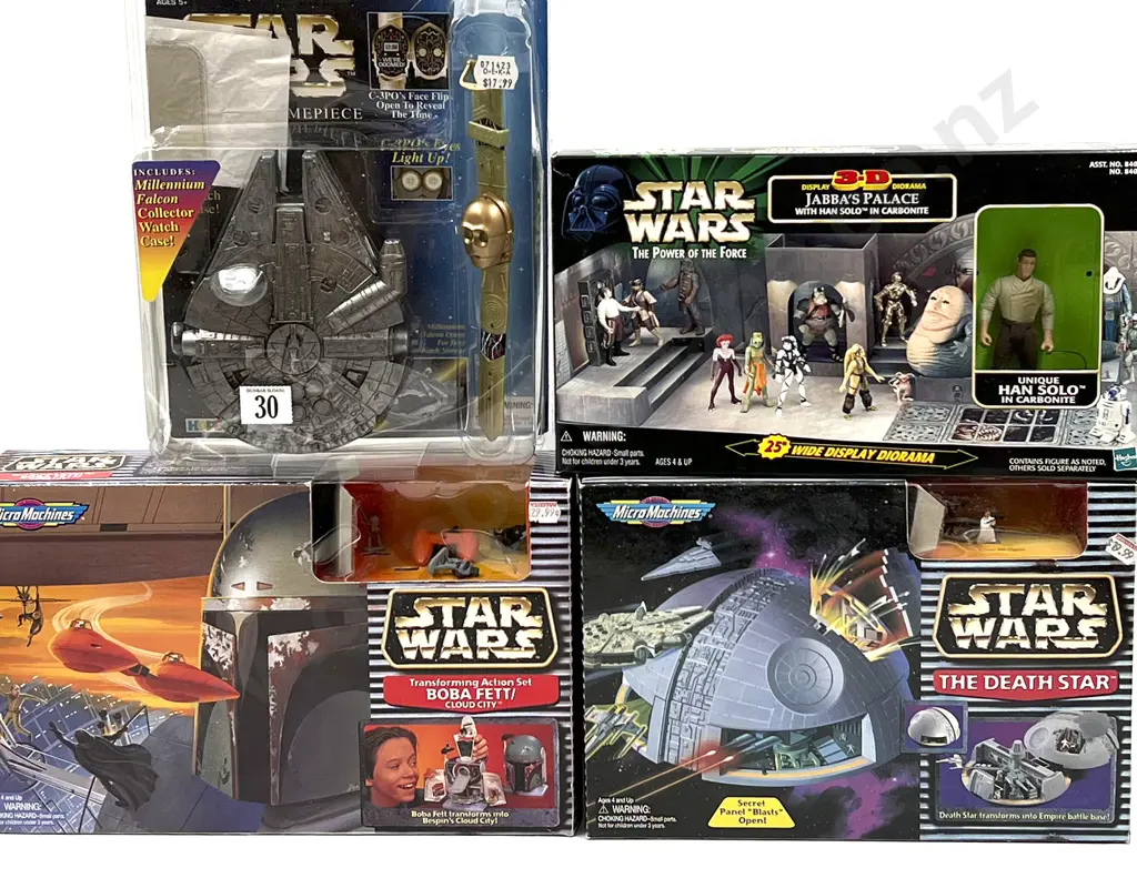Stars Wars Mostly Complete Three Packs & Other Image 1++