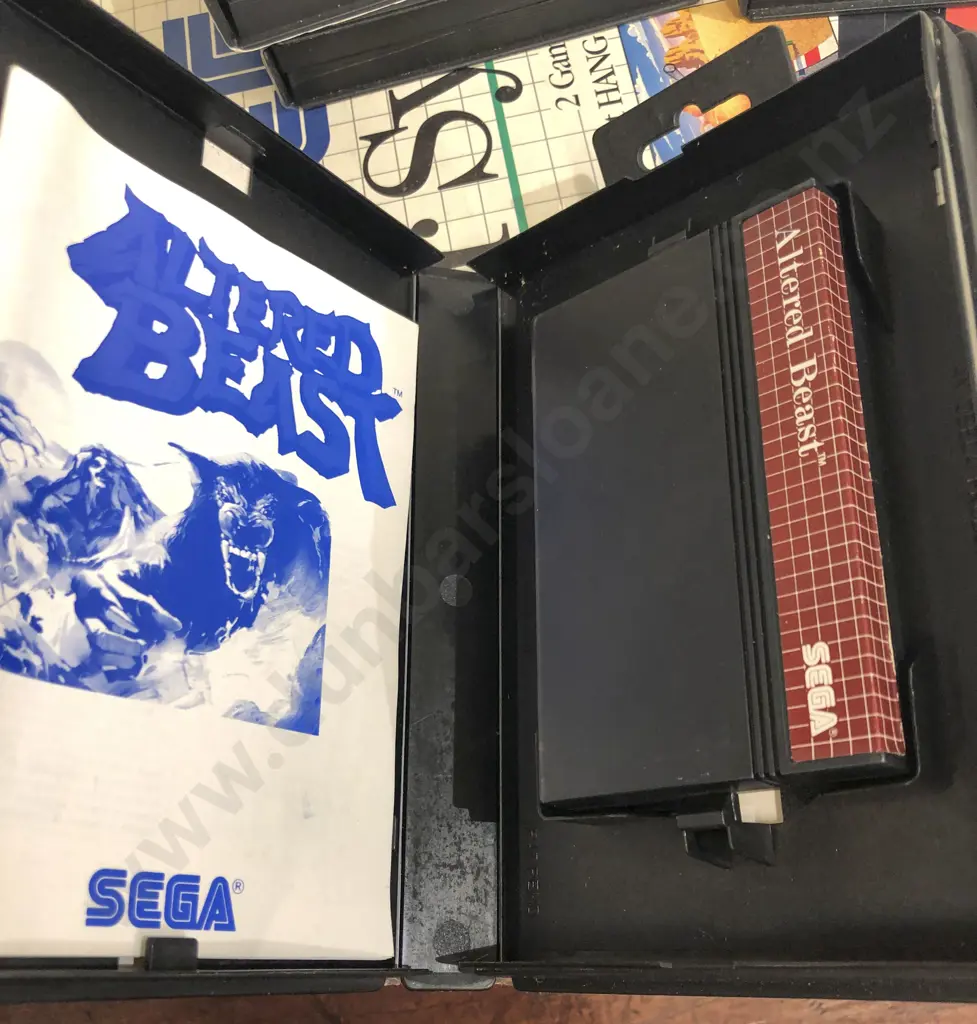 Large Qty of Assorted Vintage Consoles/Games Including Boxed Sega Master System Plus Image 1++