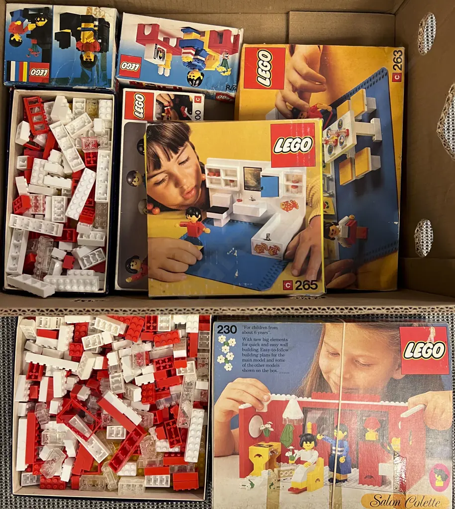 Collection of Vintage Lego Image 1++