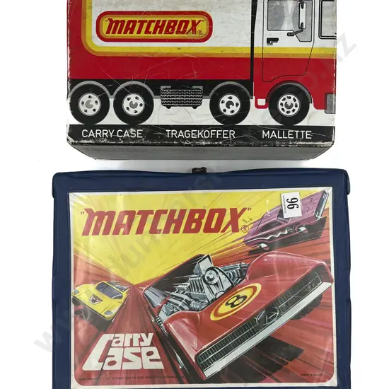 Two Matchbox Carry Cases