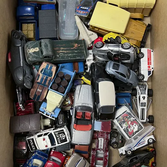Quantity Assorted Diecast Vehicles