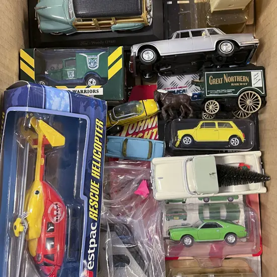 Quantity Assorted Diecast Vehicles