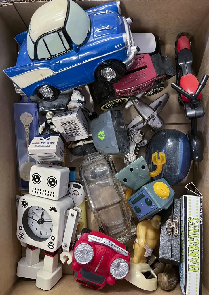 Quantity Assorted Vehicles & Toys Image 1++