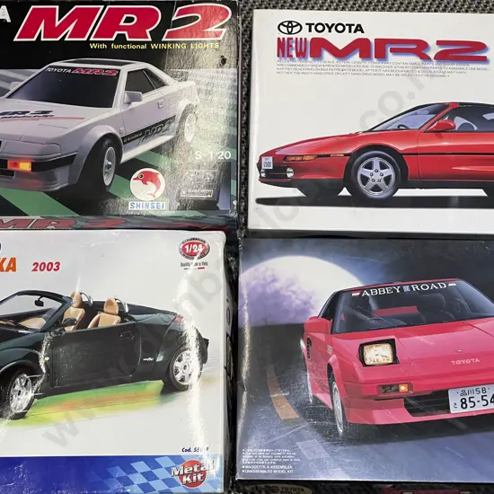 Four Kit Set Vehicle Models