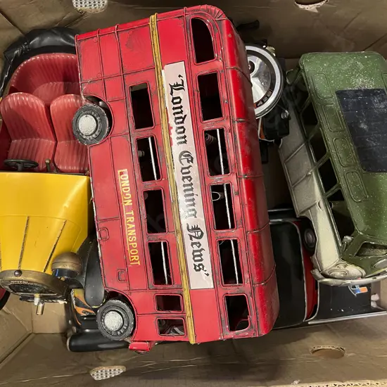 Five Large Scale Decorative Vehicles