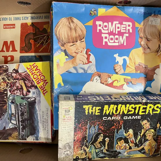 Quantity of Vintage Puzzles