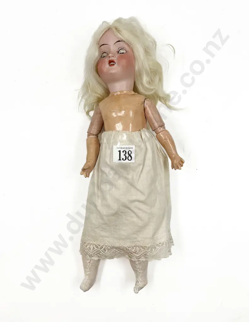 S PB H Bisque Doll 34cm Height Image 1++