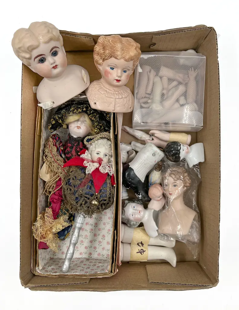 Quantity Vintage & New Doll Parts Image 1++