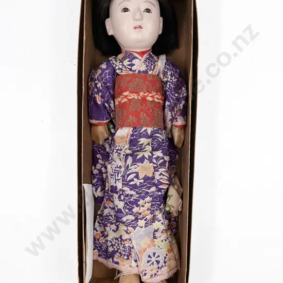 Vintage Original Boxed Japanese Composition Doll 41cm Height