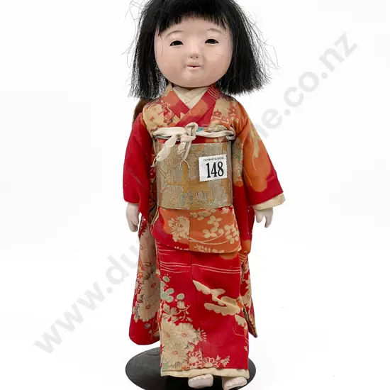 Vintage Japanese Composition Doll 33cm Height