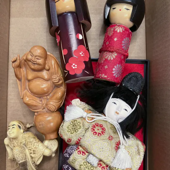 Three Japanese Dolls
