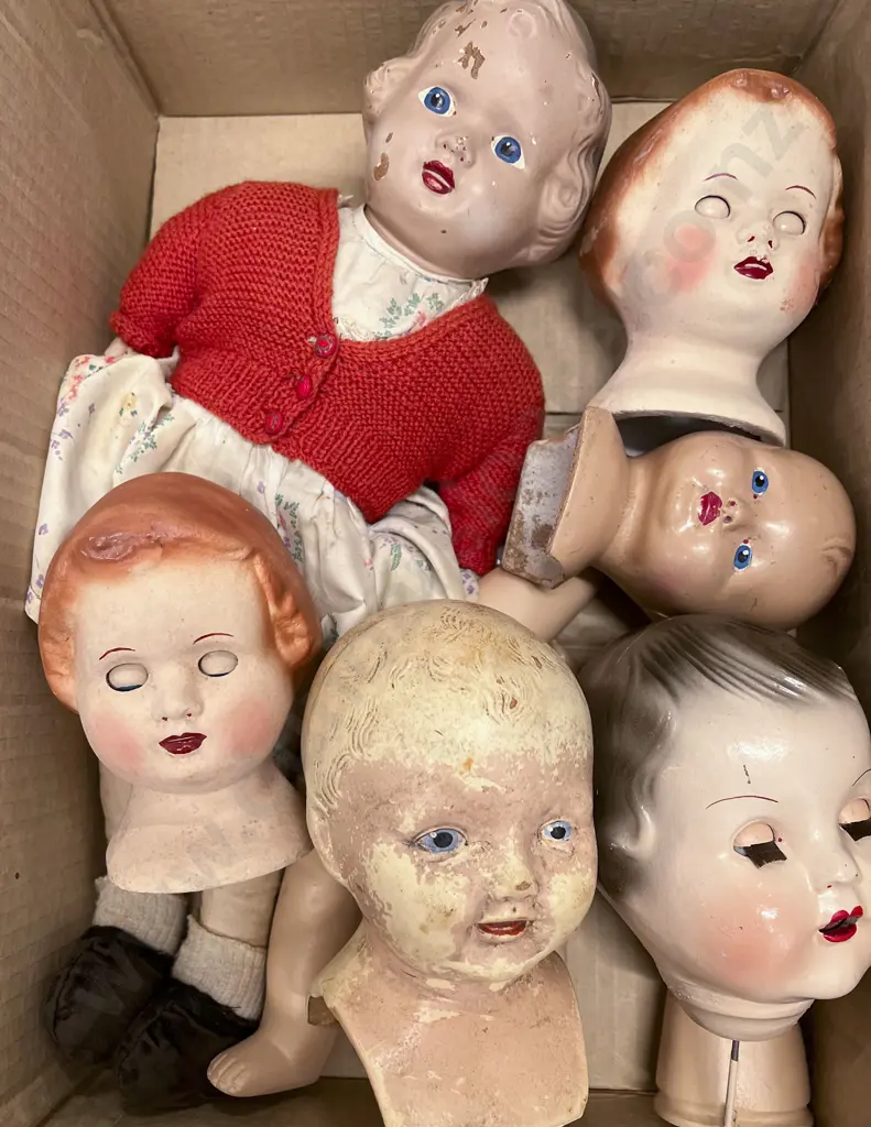 Composition PP & Other Doll Heads Image 1++