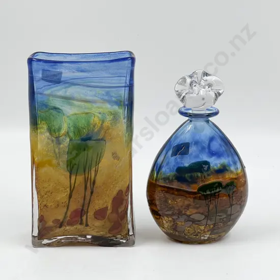 Two Pieces of Art Glass