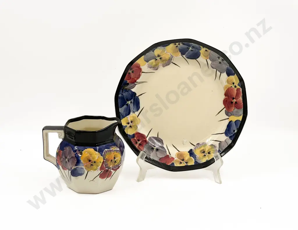 Royal Doulton Jug and Plate Image 1++