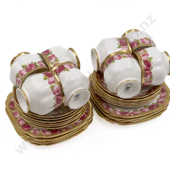 Quantity of Assorted Royal Albert Country Rose Tea China