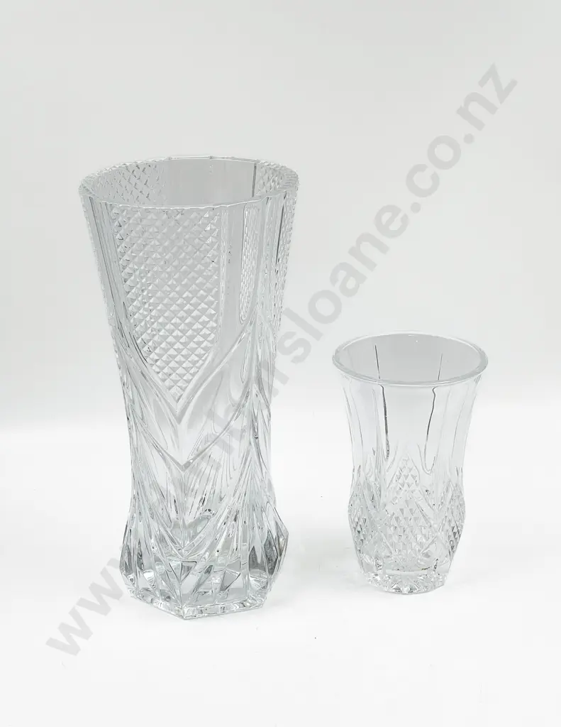 Two Crystal Vases Image 1++