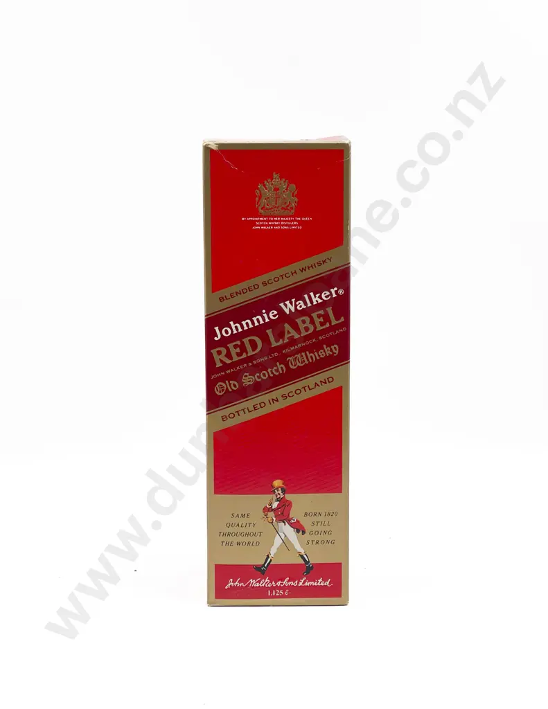 Boxed Johnnie Walker Red Label Old Scotch Whisky 1.125 Litre Image 1++