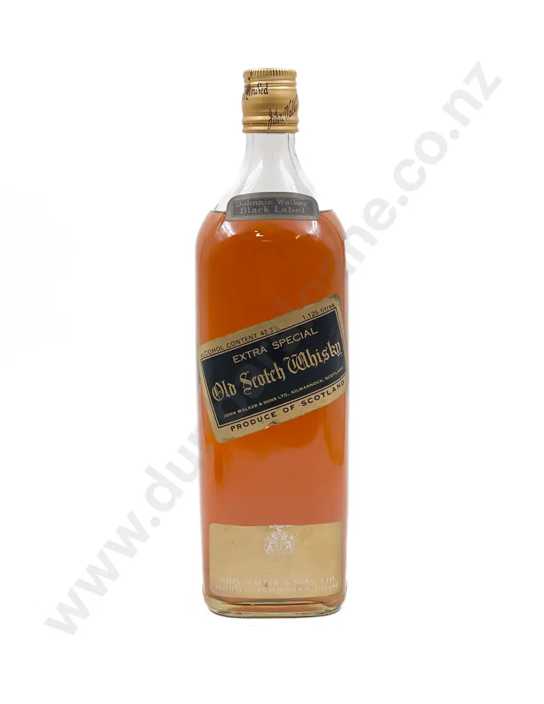 Johnnie Walker Black Label Old Scotch Whisky 1.125 Litre Image 1++