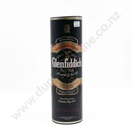 Boxed Glenfiddich Single Malt Pure Malt Scotch Whisky 1 Litre