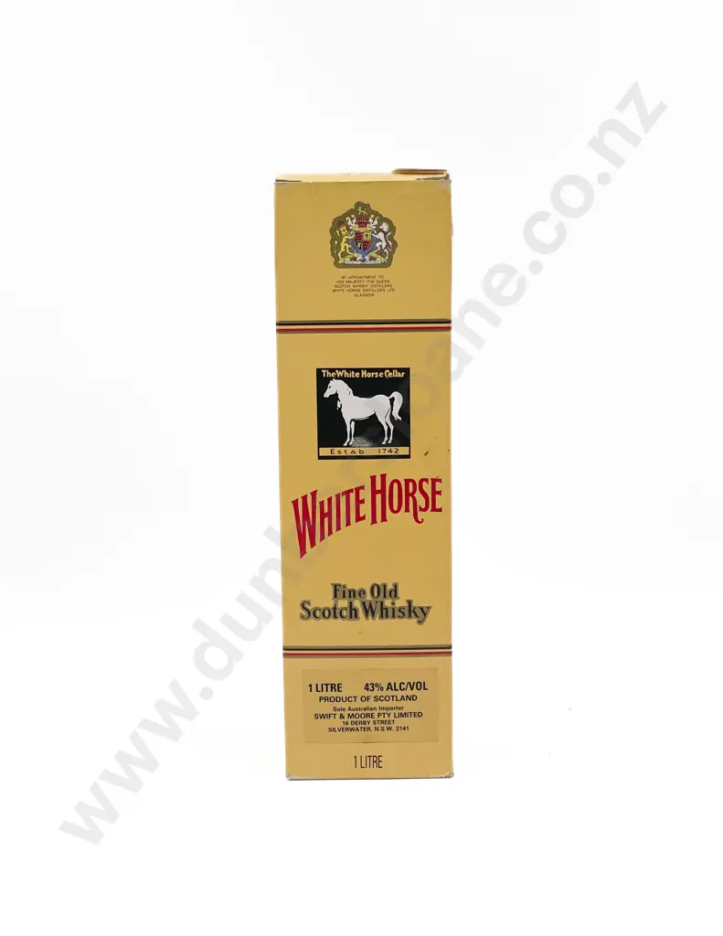 Boxed White Horse Old Scotch Whisky 1 Litre Image 1++