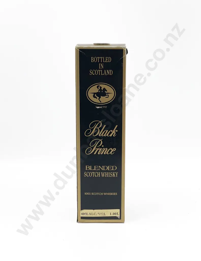 Boxed Black Prince Select Scotch Whisky 1 Litre Image 1++