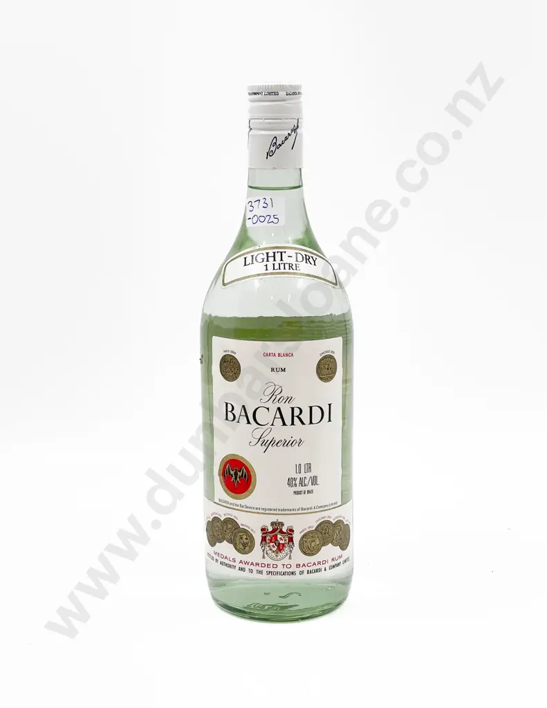 Bacardi Light - Dry Rum 1 Litre Image 1++