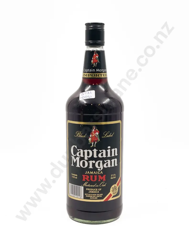 Captain Morgan Black Label Jamaica Rum 1.125 Litre Image 1++