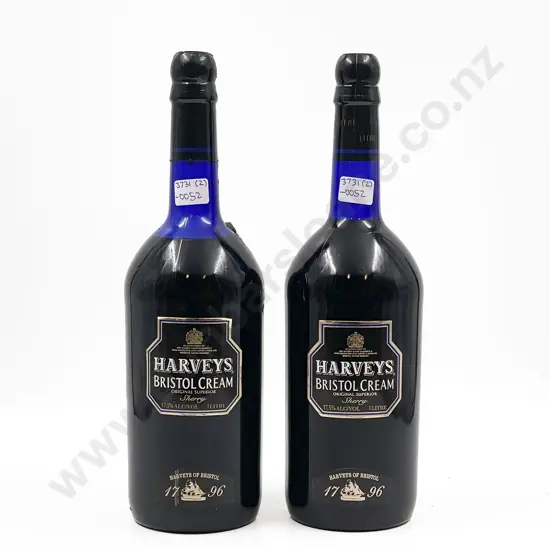 Two Bottles of Harveys Bristol Cream 1 Litre