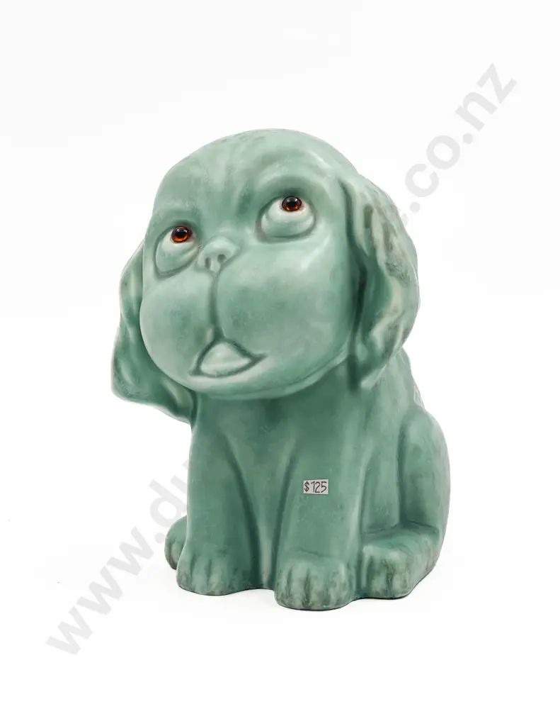 Crown Devon Puppy Ornament Image 1++