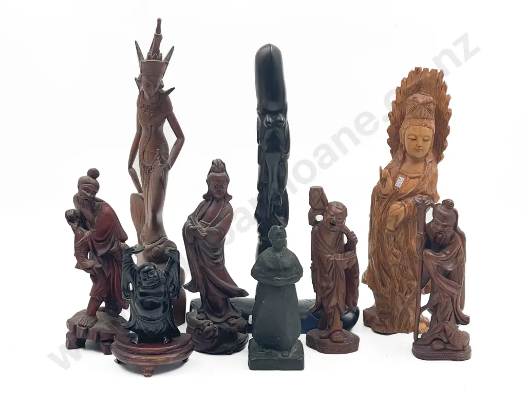 Quantity of Assorted Carved Figures etc Image 1++