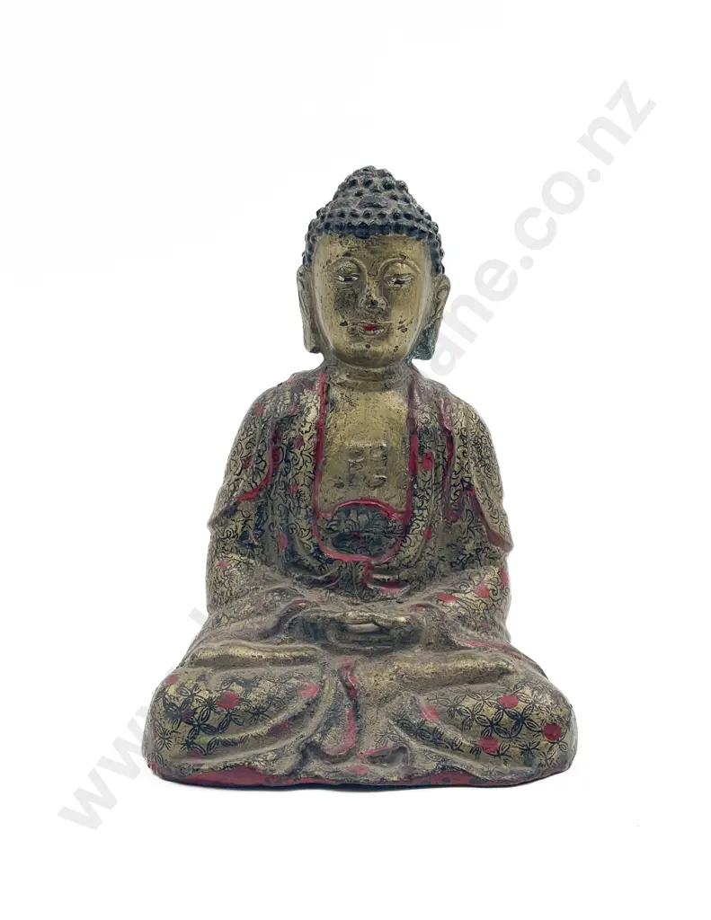Vintage Cast Metal Buddha Image 1++