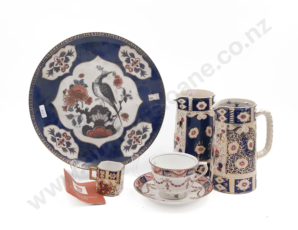 Small Quantity of Assorted Fancy China with Pair of Jugs Image 1++