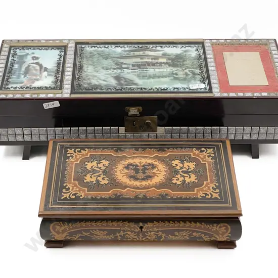 Two Musical Jewellery Boxes