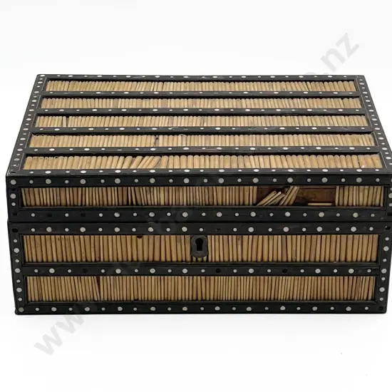 Vintage Box with Fitted Interior