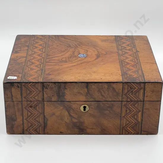 Inlaid Vintage Jewellery Box